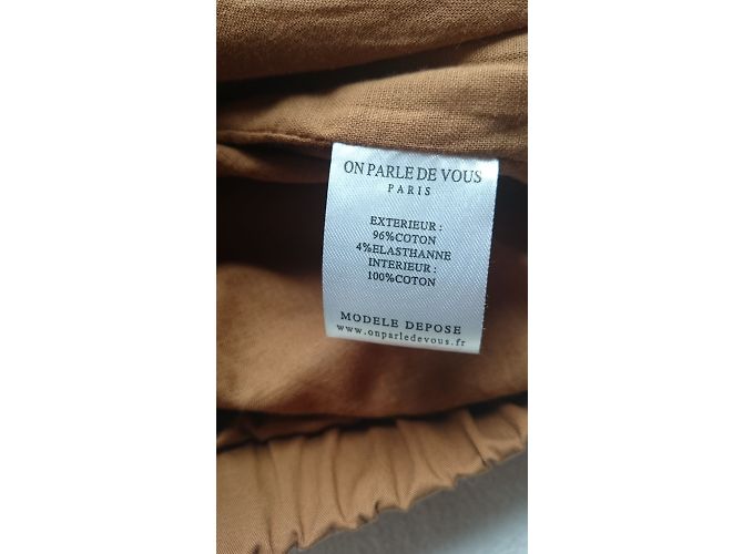 Autre Marque En el abrigo de Parle de Vous, tamaño 0 Castaño - vista 8