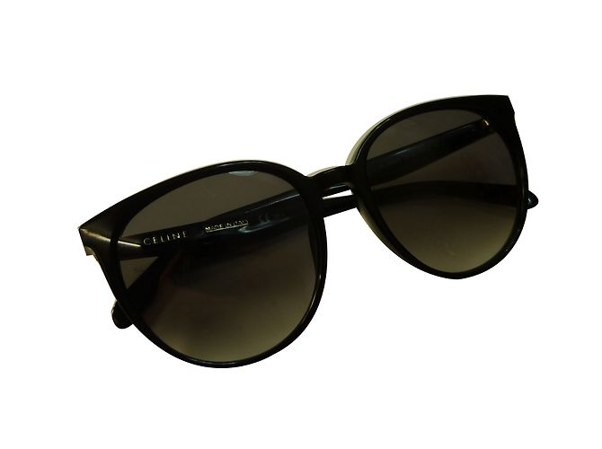 Céline CL 41068 / S 807 (W2) Gafas de sol negras Negro - vista 2