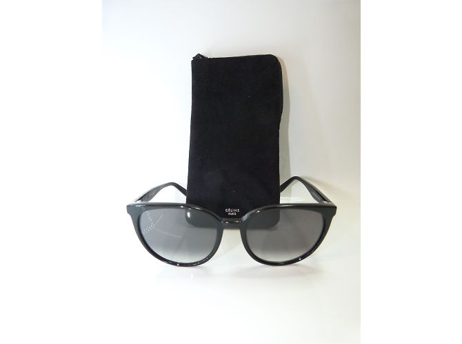 Céline CL 41068 / S 807 (W2) Gafas de sol negras Negro - vista 4
