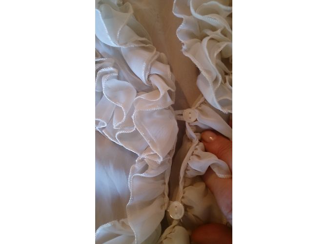 Autre Marque Wonder Bluse Creme aus Polyester Roh - Ansicht 3