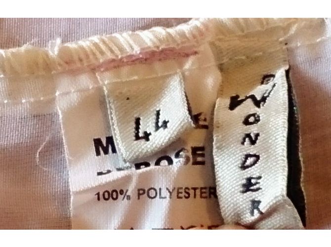 Autre Marque Wonder Bluse Creme aus Polyester Roh - Ansicht 5