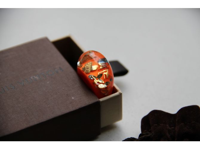 Louis Vuitton Bagues Orange - vue 4