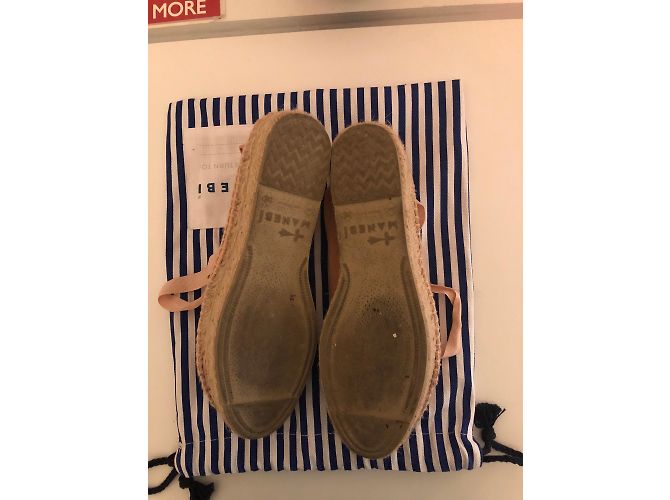Autre Marque Manebì Hamptons Espadrilles Sneaker aus rosa Wildleder Gr. 36 Pink - Ansicht 3