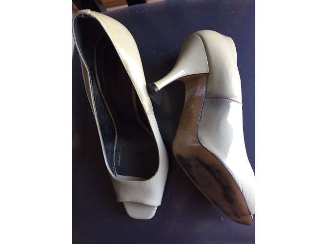 Minelli Absatzschuhe aus Leder Grau 36 - Ansicht 2