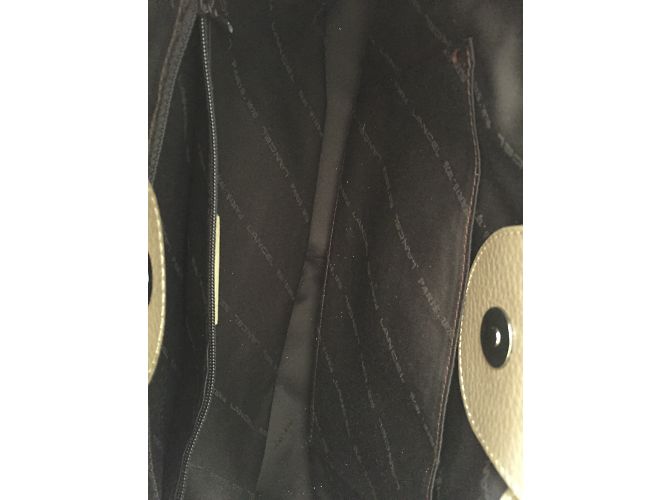 Borsa Lancel in pelle beige - vista 5