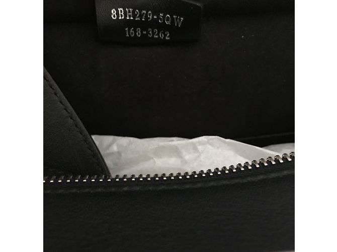 Borsa a mano Fendi 3 Jours in pelle nera Nero - vista 4