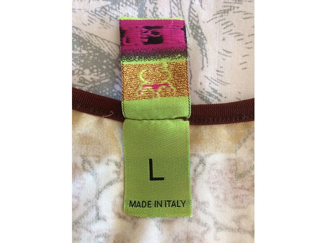 Autre Marque Set Save the Queen Abito Beige e Top in Spandex a Rete - vista 8