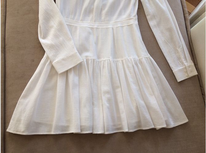 Mademoiselle Tara Dresses White - view 7