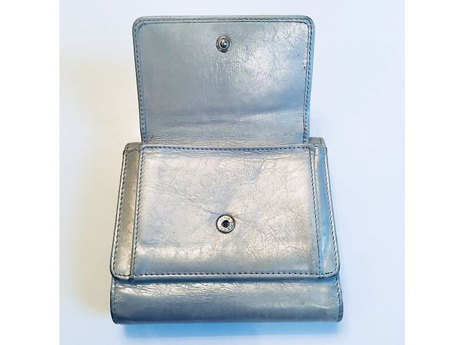 Chanel portafoglio Argento - vista 3