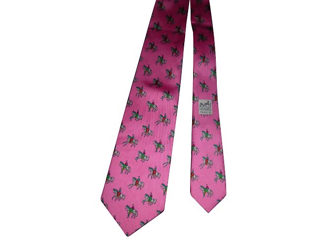 Hermès Laços Rosa - vista 2