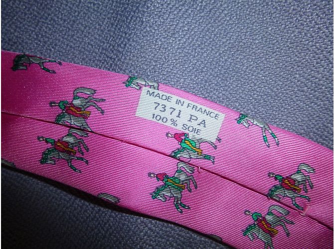 Hermès Laços Rosa - vista 3