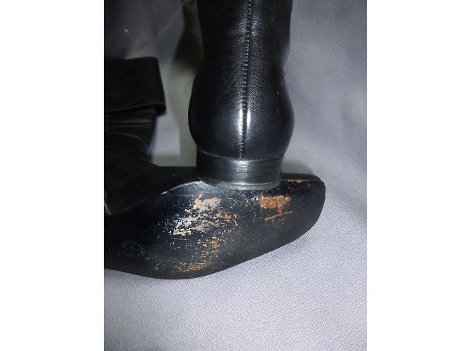 Autre Marque Botas Mosquitos de cuero negro 38 - vista 8