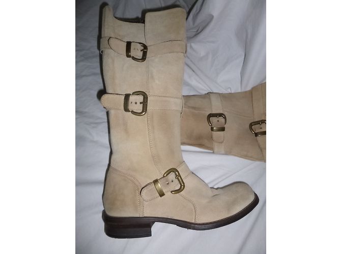 Autre Marque Botas CONTATTO de ante beige talla 38 - vista 2