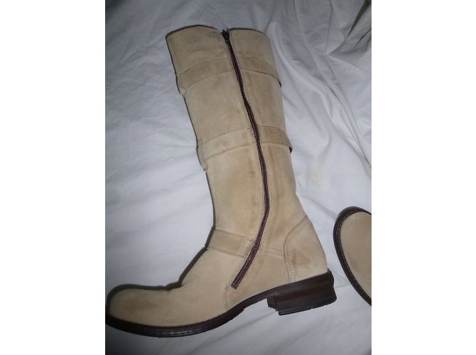 Autre Marque Botas CONTATTO de ante beige talla 38 - vista 5