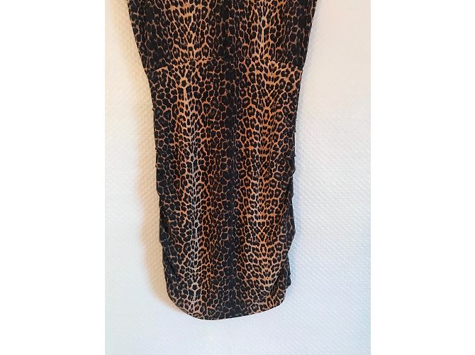 Vestido Maje con Estampado Leopardo Estampado de leopardo - vista 3