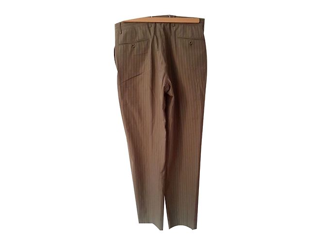 Hermès Pantaloni Marrone chiaro - vista 2