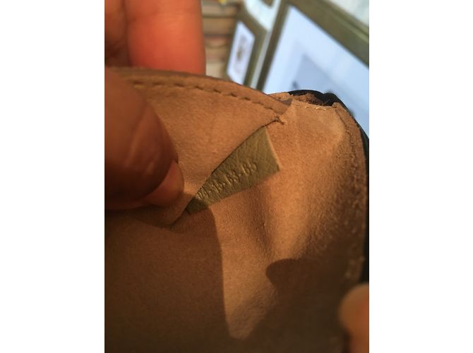 Borsa a mano Chloé Drew Nano in pelle verde - vista 7