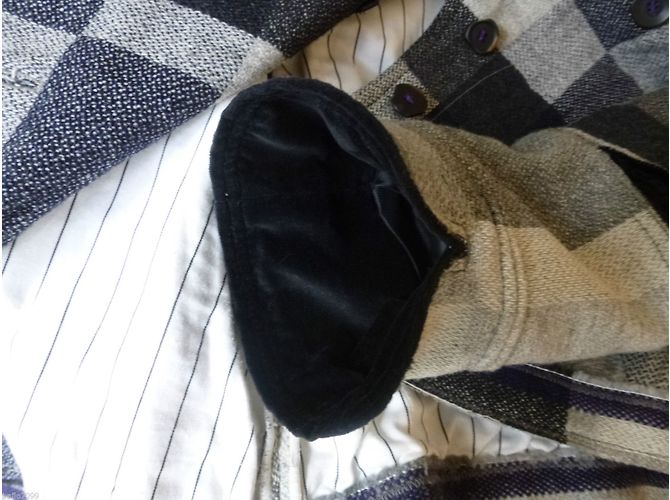 Marithé et François Girbaud Wolljacke Karo Muster - Ansicht 10