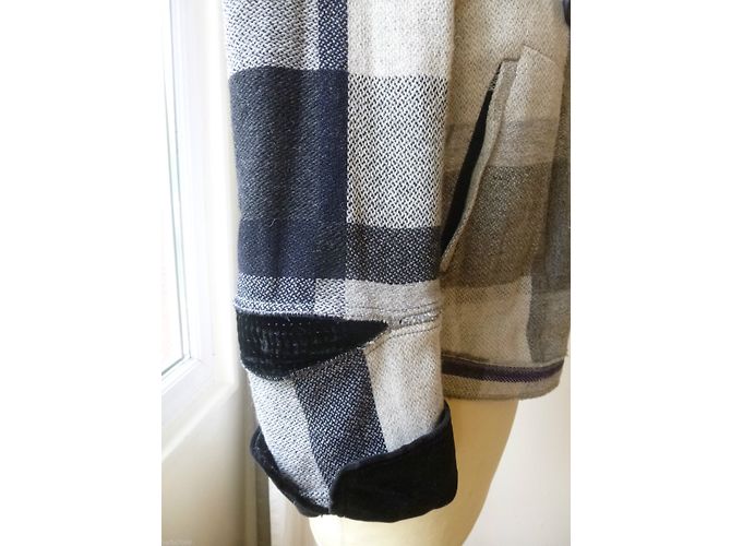 Marithé et François Girbaud Wolljacke Karo Muster - Ansicht 5