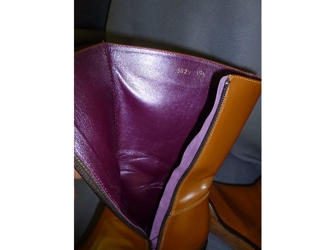 Autre Marque Botines MURATTI FLORENTINO de piel Caramelo - vista 6