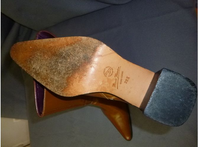 Autre Marque Botines MURATTI FLORENTINO de piel Caramelo - vista 7