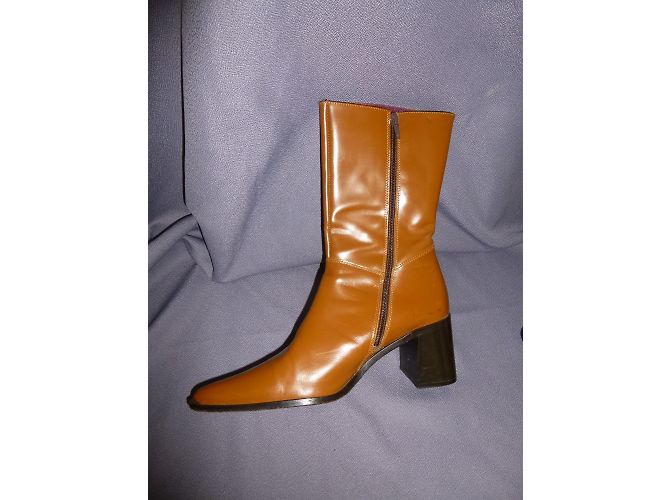 Autre Marque Botines MURATTI FLORENTINO de piel Caramelo - vista 9