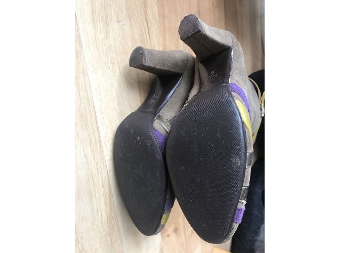 Botas Erotokritos de gamuza caqui - vista 5