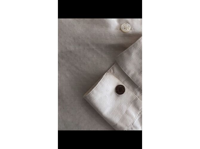 Hermès Camisa Branco - vista 4
