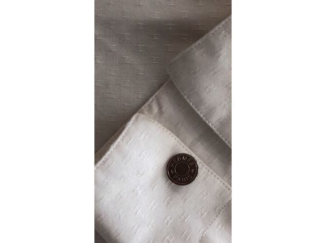Hermès Camisa Branco - vista 5