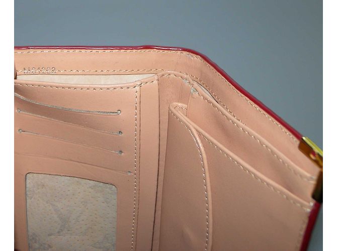 Louis Vuitton portafoglio Rosa Beige - vista 6