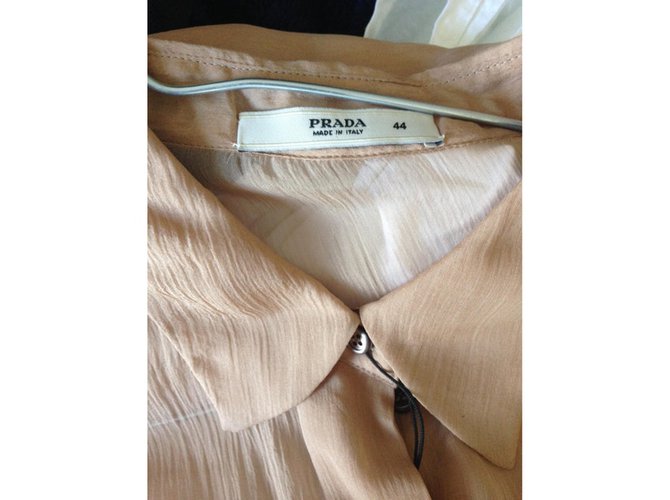 Prada Seidenbluse Beige - Ansicht 3