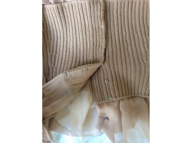 Prada Seidenbluse Beige - Ansicht 5
