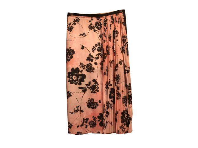 Falda larga plisada rosa Max & Co - vista 2