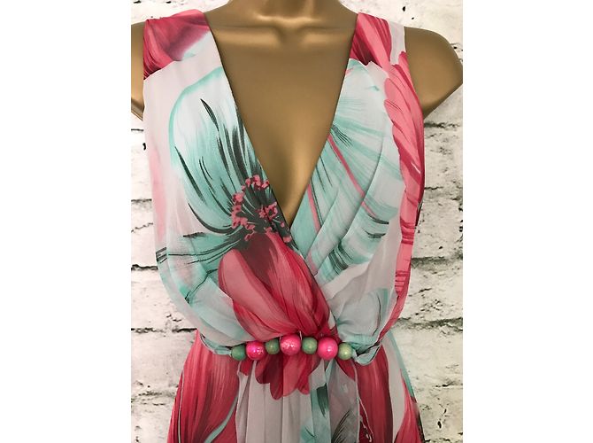Renato Nucci Kleider Pink Blau - Ansicht 3