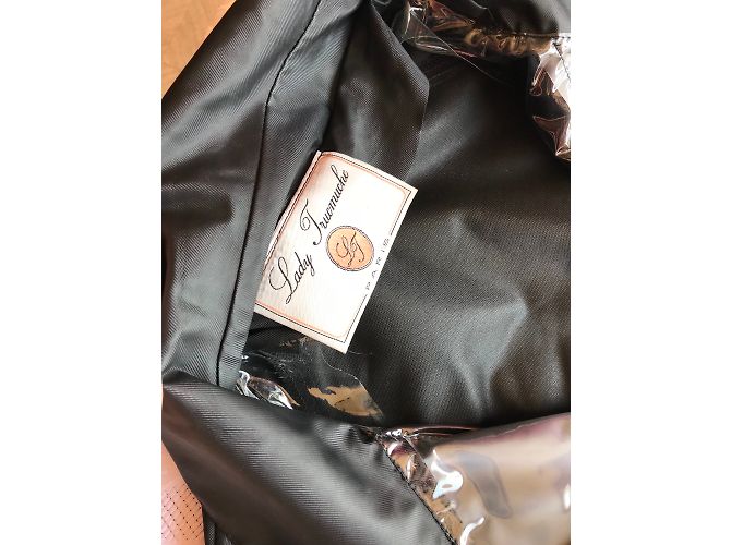 Autre Marque Abrigo de algodón negro Lady Trucmuche - vista 4