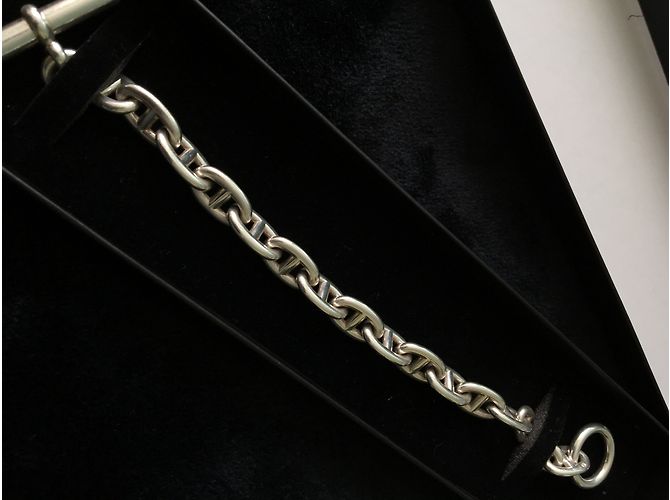 Hermès Chaîne d'Ancre Armband Silber - Ansicht 2