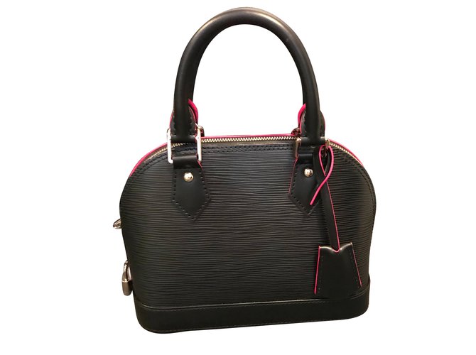 Louis Vuitton Alma bb Schwarz - Ansicht 2