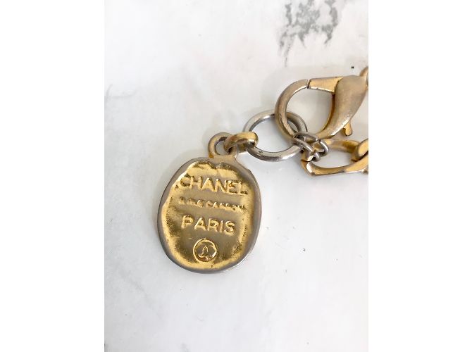 Chanel Vintage lange Halskette Golden - Ansicht 6