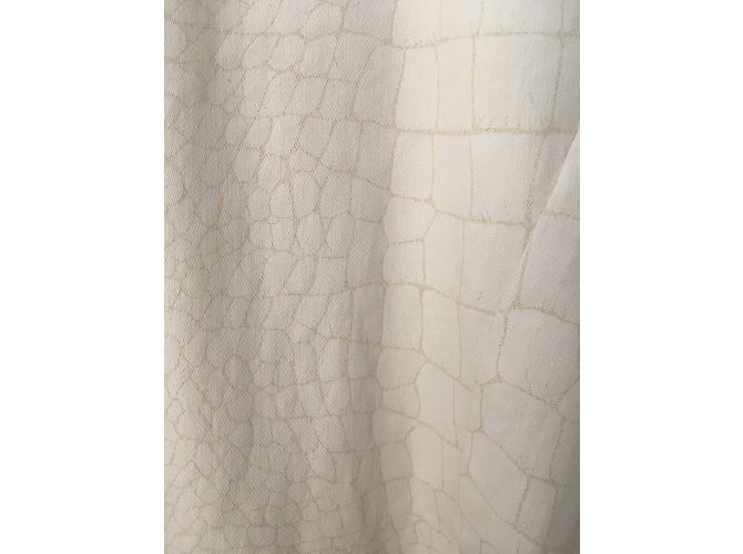 Trench One step beige in cotone - vista 6