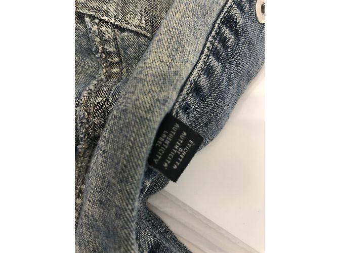 Chaqueta vaquera Versace azul de algodón - vista 12