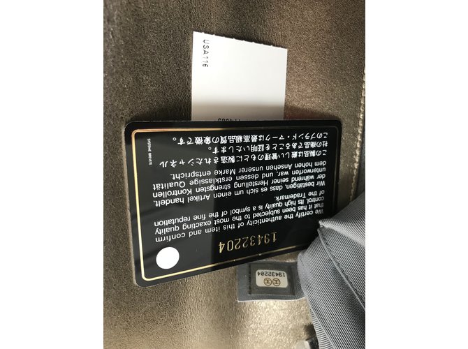 Chanel nuova borsa medium boy in argento oro Metallico - vista 8
