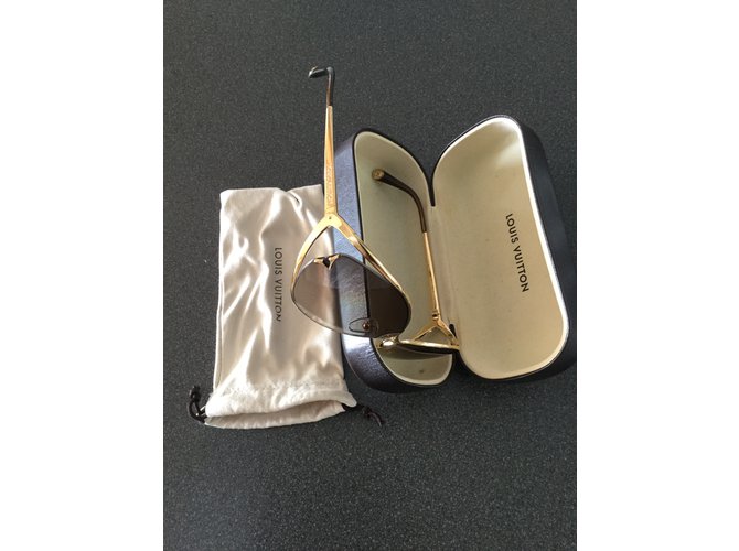 Louis Vuitton Gafas de sol Dorado - vista 4