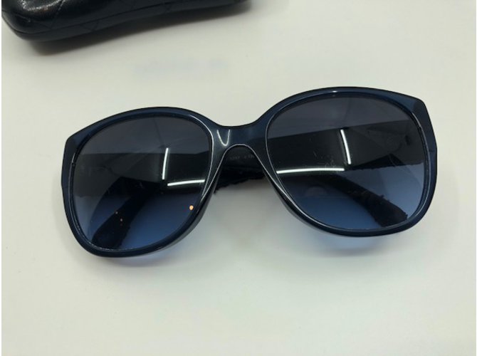Chanel Occhiali da sole Blu navy - vista 16