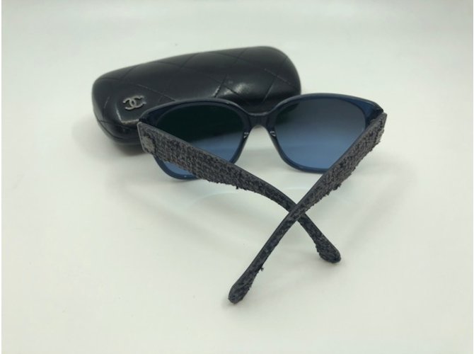 Chanel Occhiali da sole Blu navy - vista 17
