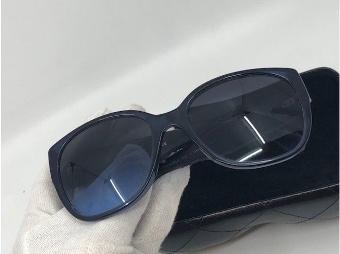 Chanel Occhiali da sole Blu navy - vista 20