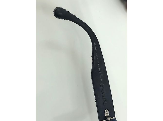Chanel Occhiali da sole Blu navy - vista 8