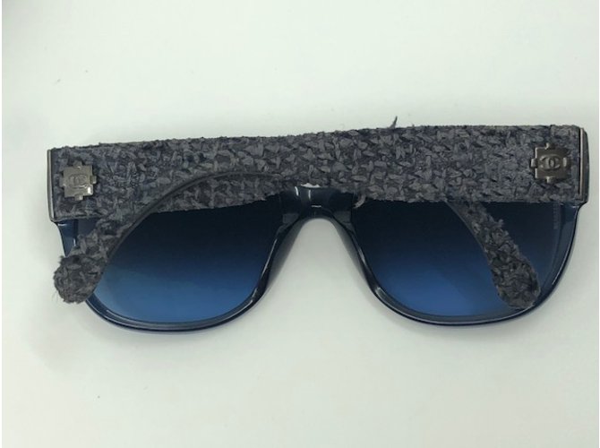 Chanel Occhiali da sole Blu navy - vista 11