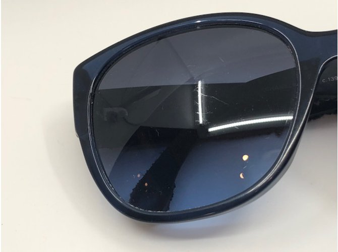 Chanel Occhiali da sole Blu navy - vista 14