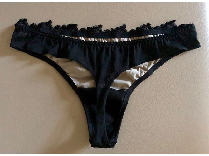 Autre Marque Intimo in pizzo Cadolle Nero Beige - vista 2