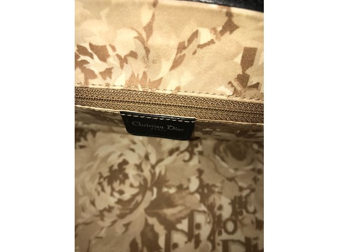 Borsa Dior Detective in pelle di agnello nera Nero - vista 12